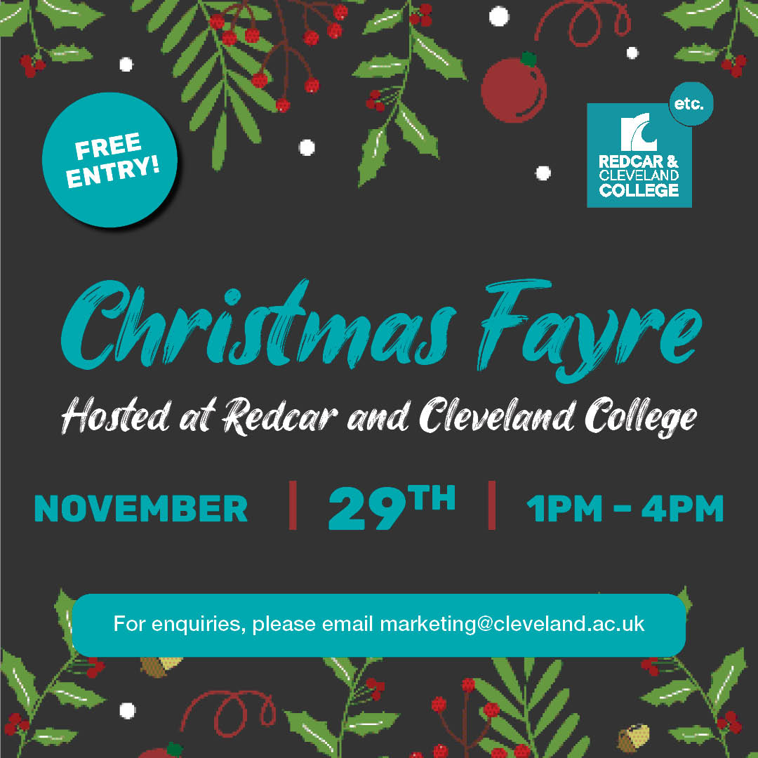 Redcar Christmas Fayre – Redcar & Cleveland College